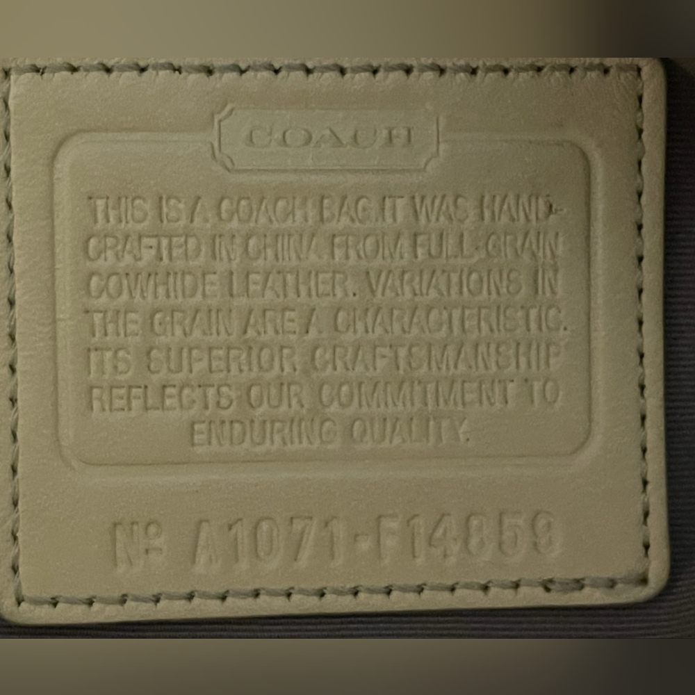 Coach Purse - Picture 4 of 4
